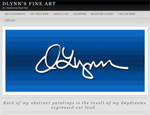 Tablet Screenshot of dlynnsfineart.com